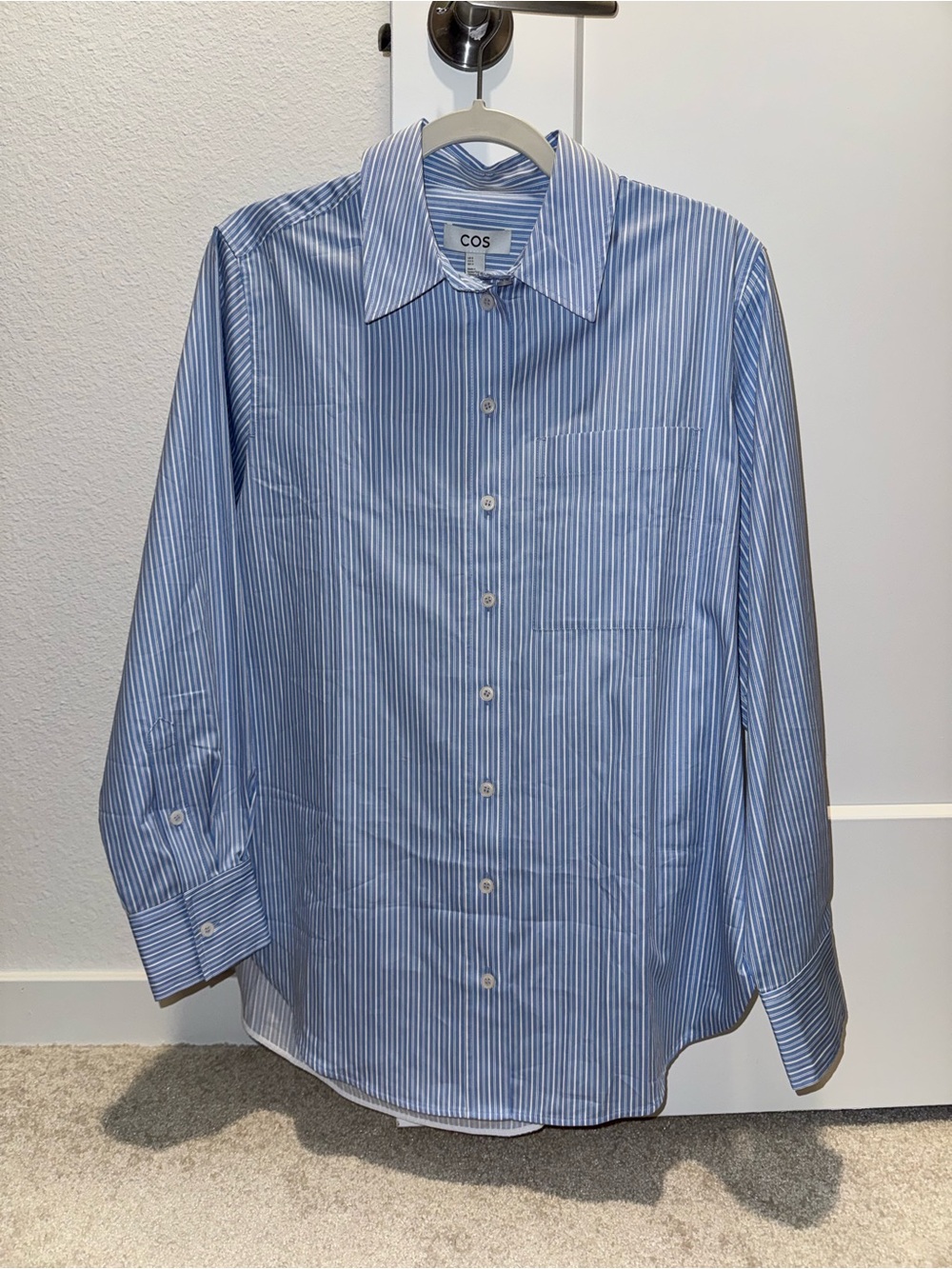 COS TAILORED PIMA COTTON SHIRT